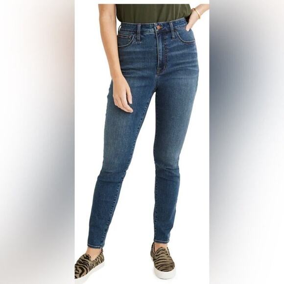MADEWELL CURVY HIGH-RISE SKINNY JEANS‎ SIZE 27 - Picture 1 of 12